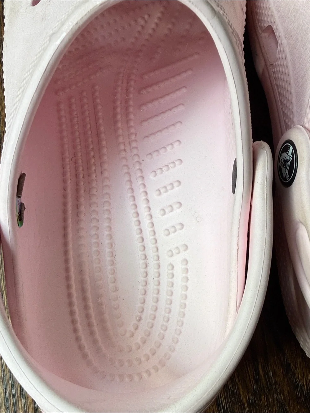 Crocs Classic Clogs girls size 3 used